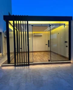 برجولات زجاجية